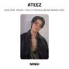 ATEEZ ЗОЛОТОЙ ЧАС : Часть 3 POCAALBUM МИНГИ VER. Официальная фотокарта