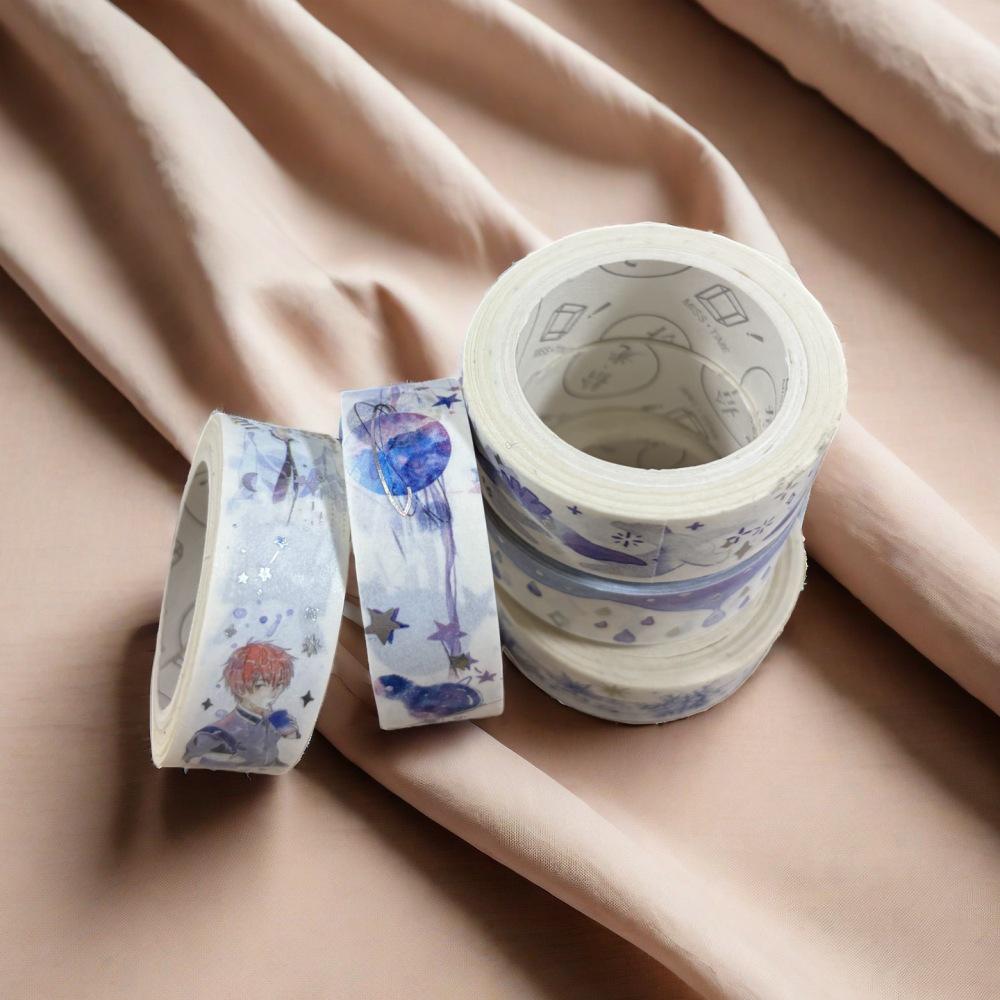 Васи-лента Shiguang Ocean Song - Стикеры для планировщика в стиле Ins и для DIY-коллажей
