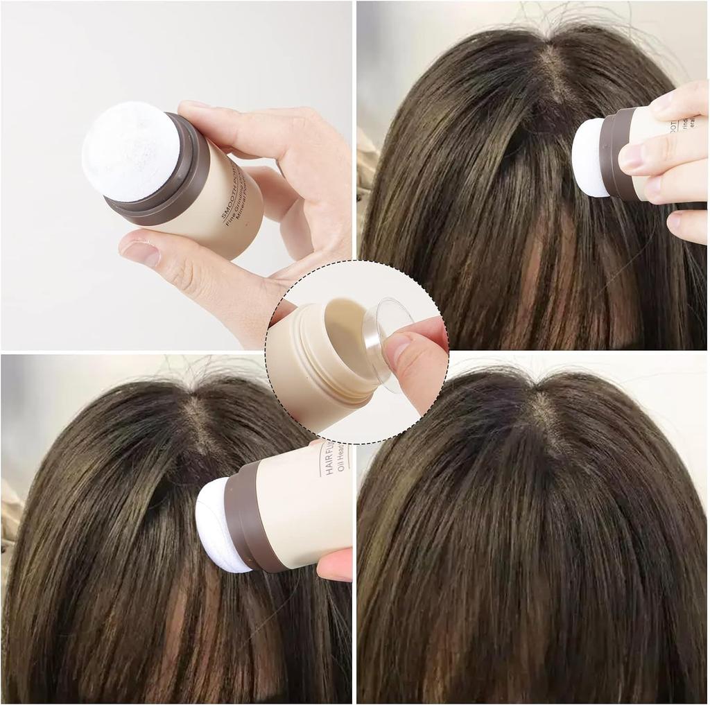 Пудра для волос Boobeen для редеющих корней мгновенно маскирует волосы, пудра для линии роста волос, пудра для подкрашивания, тени, выпадение, (Женский, Мужской, Белый)