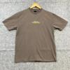 Thrills T-Shirt Mens XS Extra Small Brown Relaxed Cotton Streetwear 39915