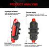 USB Bicycle Light Rechargeable Charging Warning Lamp Road Bike Taillights Mountain Bike Night Riding Safety Equipment Taillights