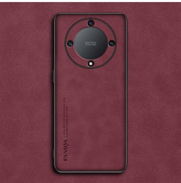 Роскошный мягкий чехол из овчины из искусственной кожи для Huawei Honor X9A X8A X7A Magic 5 Lite 5 Pro, матовая задняя крышка