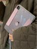 Чехол-книжка для iPad Air 5/Mini 6 с боковым креплением и кружевом "Маленький кролик"