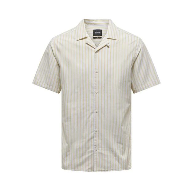Only & Sons Alvaro Resort Oxford рубашка с коротким рукавом