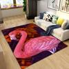 3D скандинавский креативный ковер с изображением фламинго и птицы, ковер для гостиной, спальни, дивана, кухонный коврик для ванной комнаты, нескользящий напольный коврик