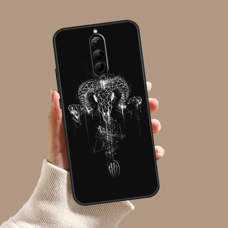 Чехол-череп барана скелет ужас для ZTE Nubia Red Magic 11 10S 9S 8S 8 9 10 Pro Plus 6 7 6S 7S Pro 5G 6R 10 Air