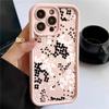 Черно-белые цветы Чехол для телефона Для iPhone 17 Pro Max 16E 15 Pro 14 13 12 11 Mini AIR XS XR XS 8Plus Мягкий силиконовый чехол
