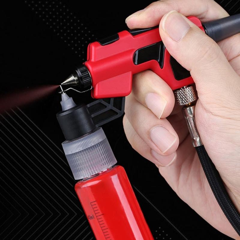 Профессиональный набор для аэрографии с подставкой для маркеров, легкий распылитель, модель для покраски, набор инструментов для моделизма, простое обслуживание