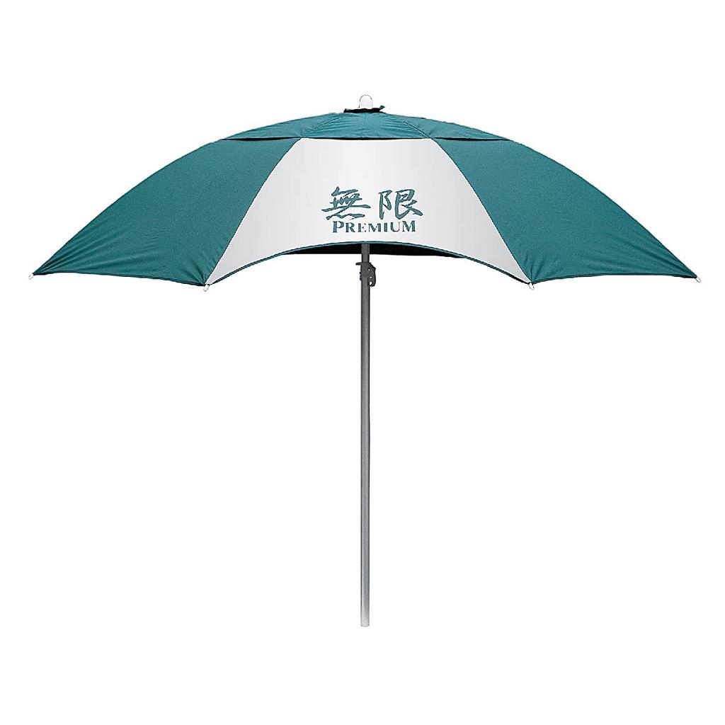 MUGEN PREMIUM Mugen Hera Parasol II, Green, Folded Size 118cm