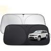 Солнцезащитный козырек на лобовое стекло для Toyota 4Runner 2010-2025, Подходящие автомобильные солнцезащитные козырьки из ткани 420D и складной проволокой с памятью, Солнцезащитный козырек для лобового стекла автомобиля
