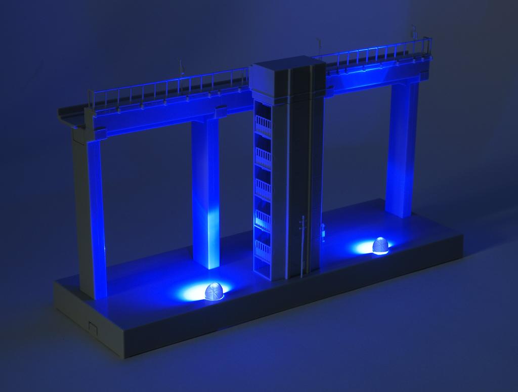 TOMYTEC Station Collection STA001L Sanko Line Utsui Station Light Up Version Diorama Supplies 290261