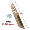 RHD Interior Right Driver Door Armrest Panel Window Switch Panel Door Handle Cover For BMW 3 Series E90 E91 316 318 320 325 328i