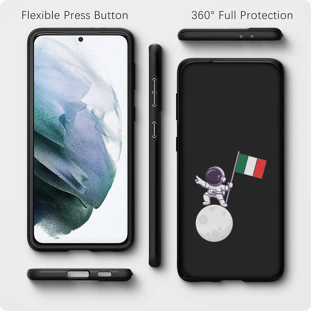Для iPhone 16 15 X XR Samsung Galaxy S24 S23 Plus Xiaomi Redmi Note 13 12 11 Pro Max 9 10 14 OPPO Huawei Cover Италия чехол для телефона с национальным флагом Италии