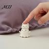 Настольное жуткое украшение, 3D-печать, фигурки в форме кота-призрака, добавьте атмосферу Хэллоуина, украшение для дома и офиса, яркая форма