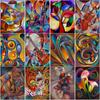New DIY 5D Diamond Painting Abstract Art Diamond Embroidery Scenery Cross Stitch Scenery Full Round Drill Home Decor Gift
