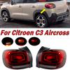 Внешние аксессуары для Citroen C3 Aircross Задний фонарь Задний фонарь Стоп-сигнал Сигнальная лампа Замена Световой блок автомобиля