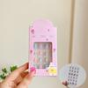24Pcs Kids Fake Nail Kawaii Kids Fake Nail Art Stickers Set Creative DIY Nail Kit for Nail Decorations