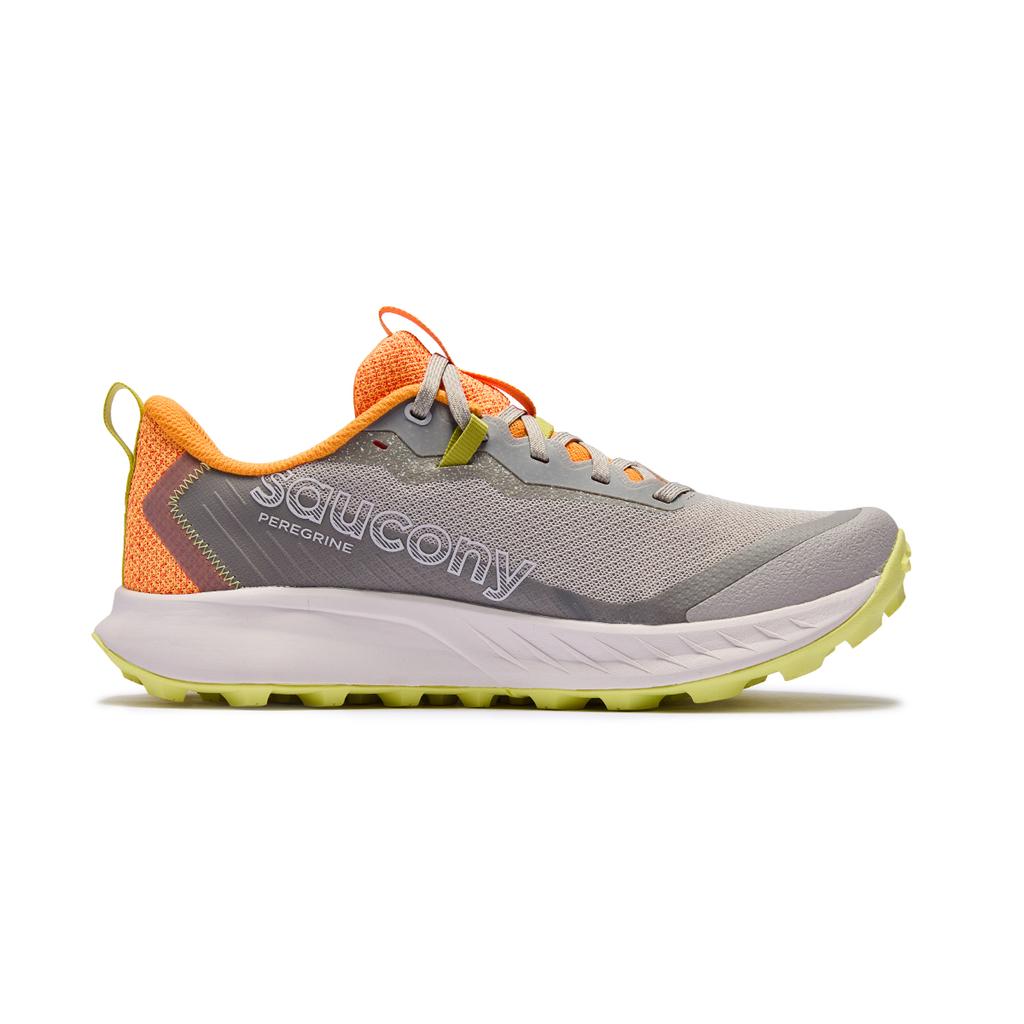 SAUCONY Peregrine 15 Многофункциональные профессиональные трейловые кроссовки с низким верхом Унисекс кроссовки для бега Серый Желтый S20990-154