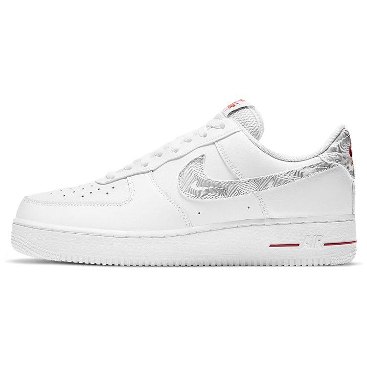 Nike Air Force 1 Low Топографическая коллекция Белый Университетский Красный DH3941-100