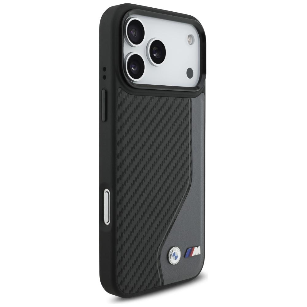 BMW M Carbon Logo MagSafe Case for iPhone 17 Pro Max Anthracite