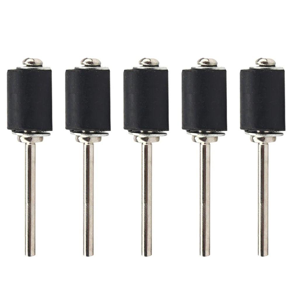 10Pcs/Set 1/8inch Sanding Mandrels 6.35/9.5/12.7mm Grinder Drum Rod  for Rotary Tool