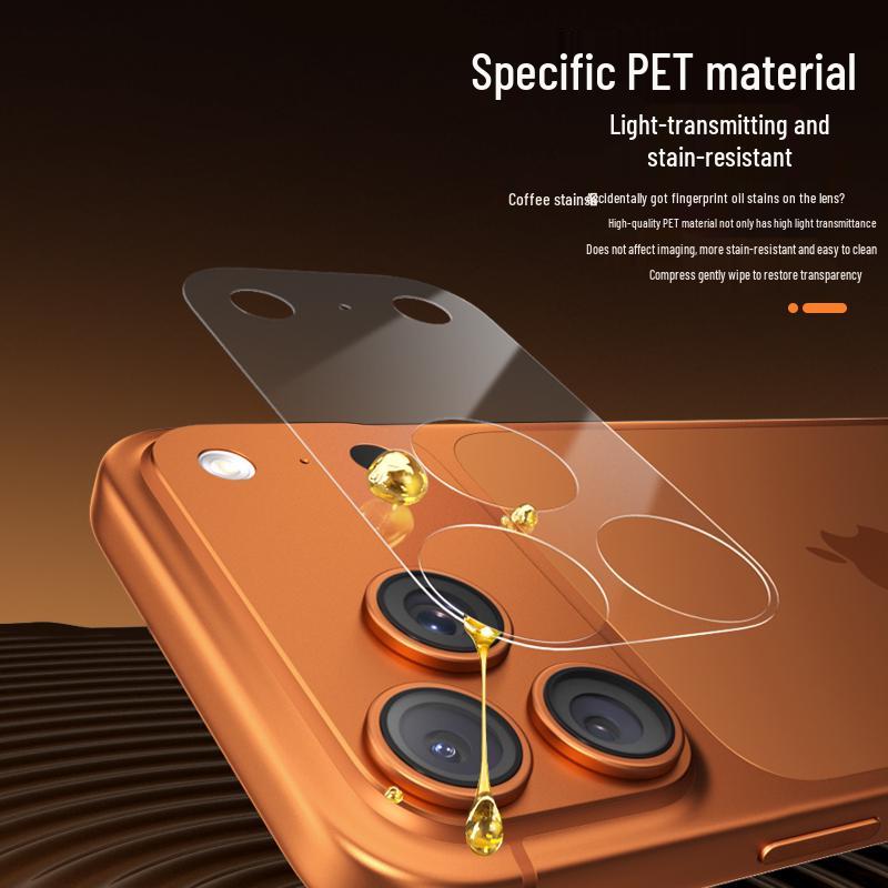 Защитная пленка HD с защитой от царапин для объектива камеры iPhone 17 Pro Max