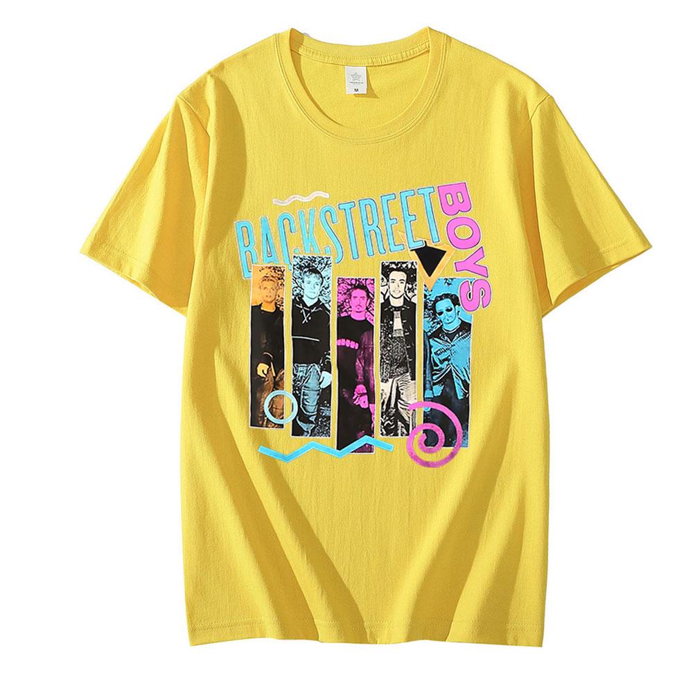 Classic s Backstreet Boys Rock Band Graphics TShirt Unisex Vintage Punk Tee Shirt Unisexs Hip Hop TShirts Oversized Streetwear