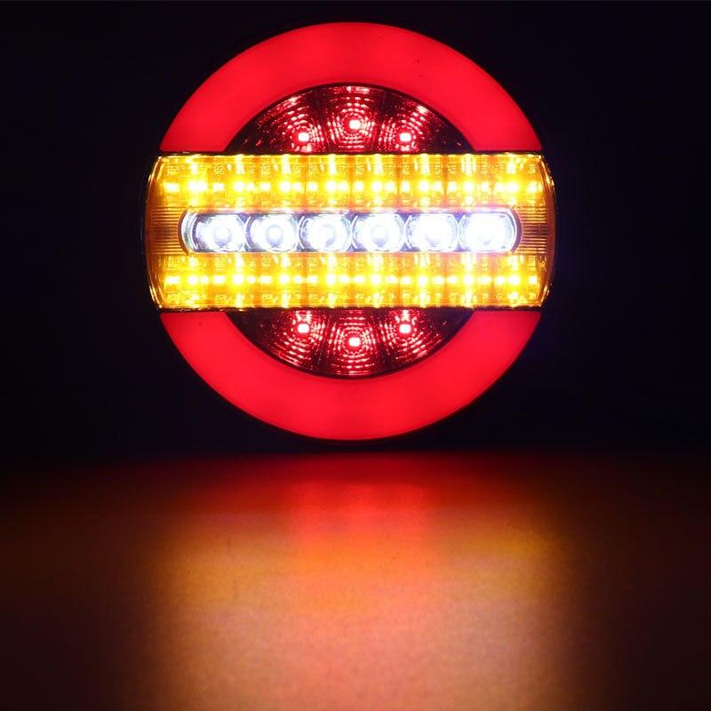 1/2/4 шт. 12 В 24 В светодиодный прицеп грузовик задний фонарь задний фонарь стоп-сигналы заднего хода автомобиль лодка автобус караван течет указатель поворота лампа