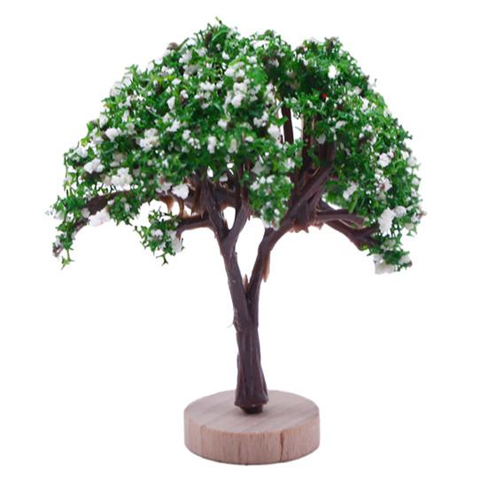Mini Tree Model Realistic Looking Bright Color Widely Used DIY Scenery Landscape Simulated Miniature Tree Decoration