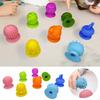 8x Silicone Sensory Fidget Toys Quiet Kids Accessories Soft Educational Suction for