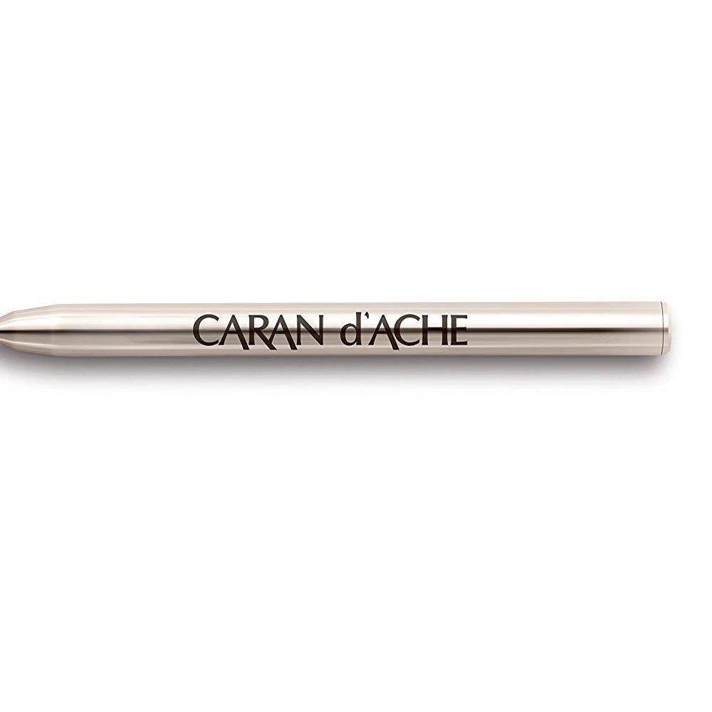 Шариковая ручка Caran, средний стержень, Gore, Оригинальный импортный продукт, Ручка d'Ache, На основе масла, Сменный стержень, (M), Картридж, Черный, 8428-000,