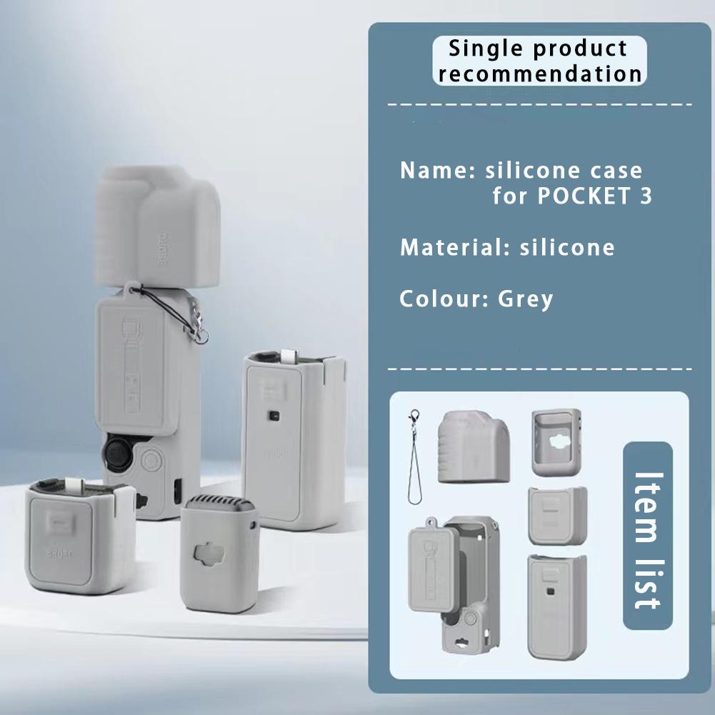 Для DJI Osmo Pocket 3 комплект аксессуаров, Pocket 3 адаптер расширения штатив селфи палка и т.д. - Совместимость: Осмо Карман 3