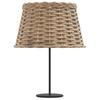 VidaXL Lampshade Brown Ø38x23 Cm Wicker 364392