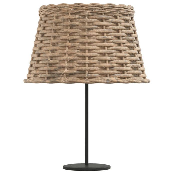 VidaXL Lampshade Brown Ø38x23 Cm Wicker 364392