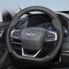 Подходит для Chery Дышащая кожа Матовая текстура углеродного волокна Чехол на рулевое колесо Подходит для Tiggo 2 3 4 7 8 9 Pro Max Csh Arrizo 6 Cross C5 J6