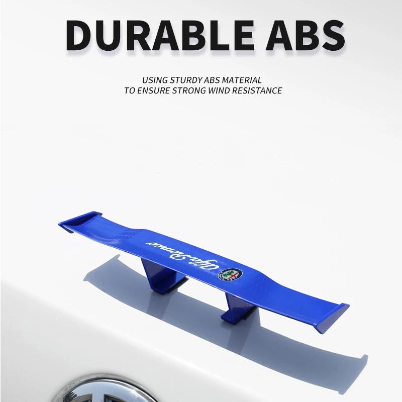 Для Alfa Romeo Мини-спойлер 3D Заднее крыло багажника Спойлер-губа на багажник Наклейки Для Alfa Romeo Giulia Giulietta 156 159 147 Mito Stelvi