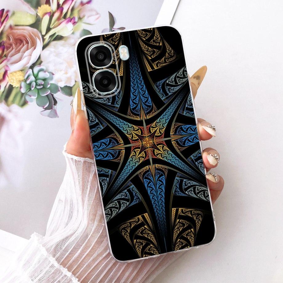Крутой Стиль Мультяшная Модная Чехол для Телефона Для Oppo A6x A6s A6t A6 4G 5G / Oppo A6T Pro 4G Fundas Прозрачный Мягкий Силиконовый Coque Чехол