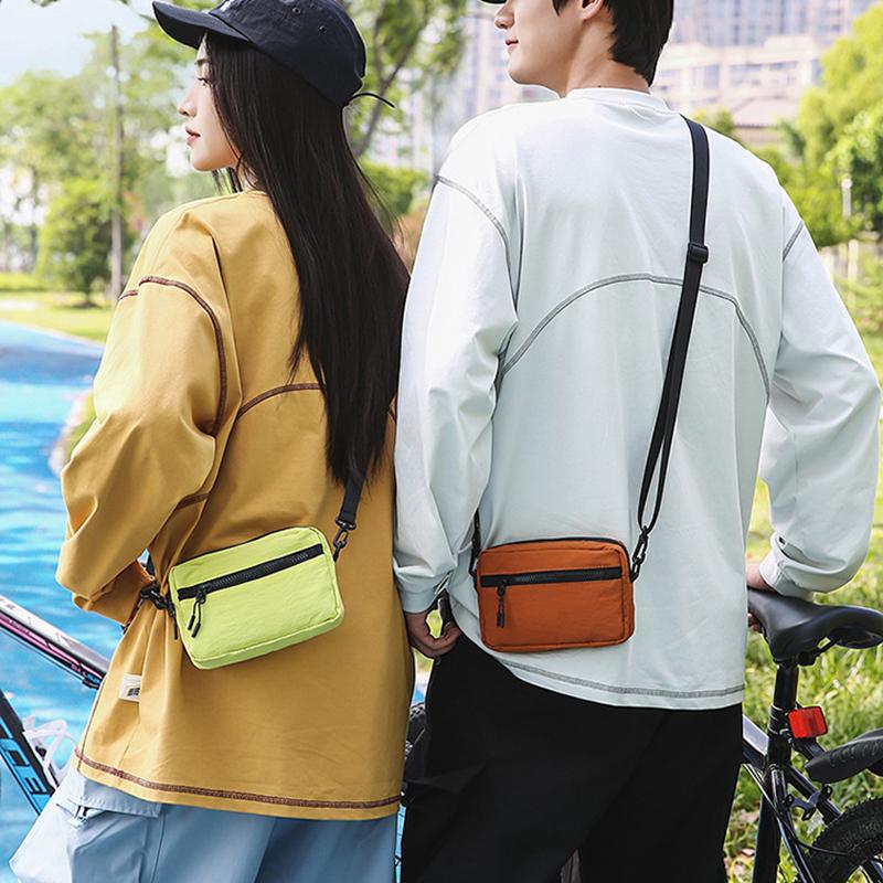 Niche Mini Crossbody Phone Bag Lightweight Travel Cycling Outdoor Casual Tissue Coin Purse for Lipstick Earphones Power Bank