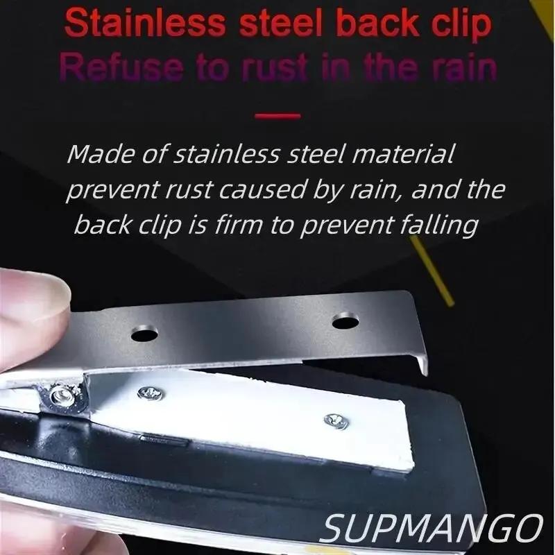 Красный синий светодиодный фонарь на плечо, полицейский фонарь с зажимом на плечо, санитарный рабочий, патрульный сигнал тревоги, мигающий сигнал, стробоскоп