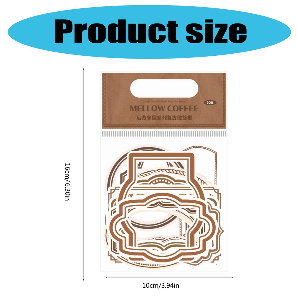 30 шт./компл. ажурные декоративные рамки винтажные рамки для скрапбукинга ретро-рамки для создания открыток для журналов украшения