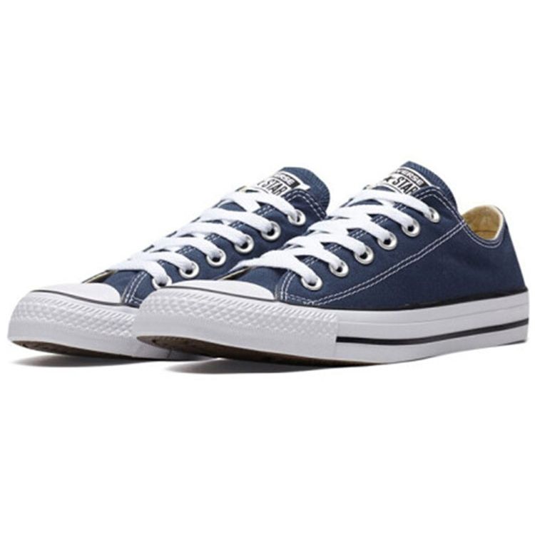 Converse Chuck Taylor All Star Classic Универсальные Дышащие Легкие Низкие Кеды из Канваса Унисекс Кроссовки Синие 102329