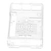 Transparent Case for Raspberry Pi ABS Cover Protective Clear Enclosure Case for Raspberry Pi 3