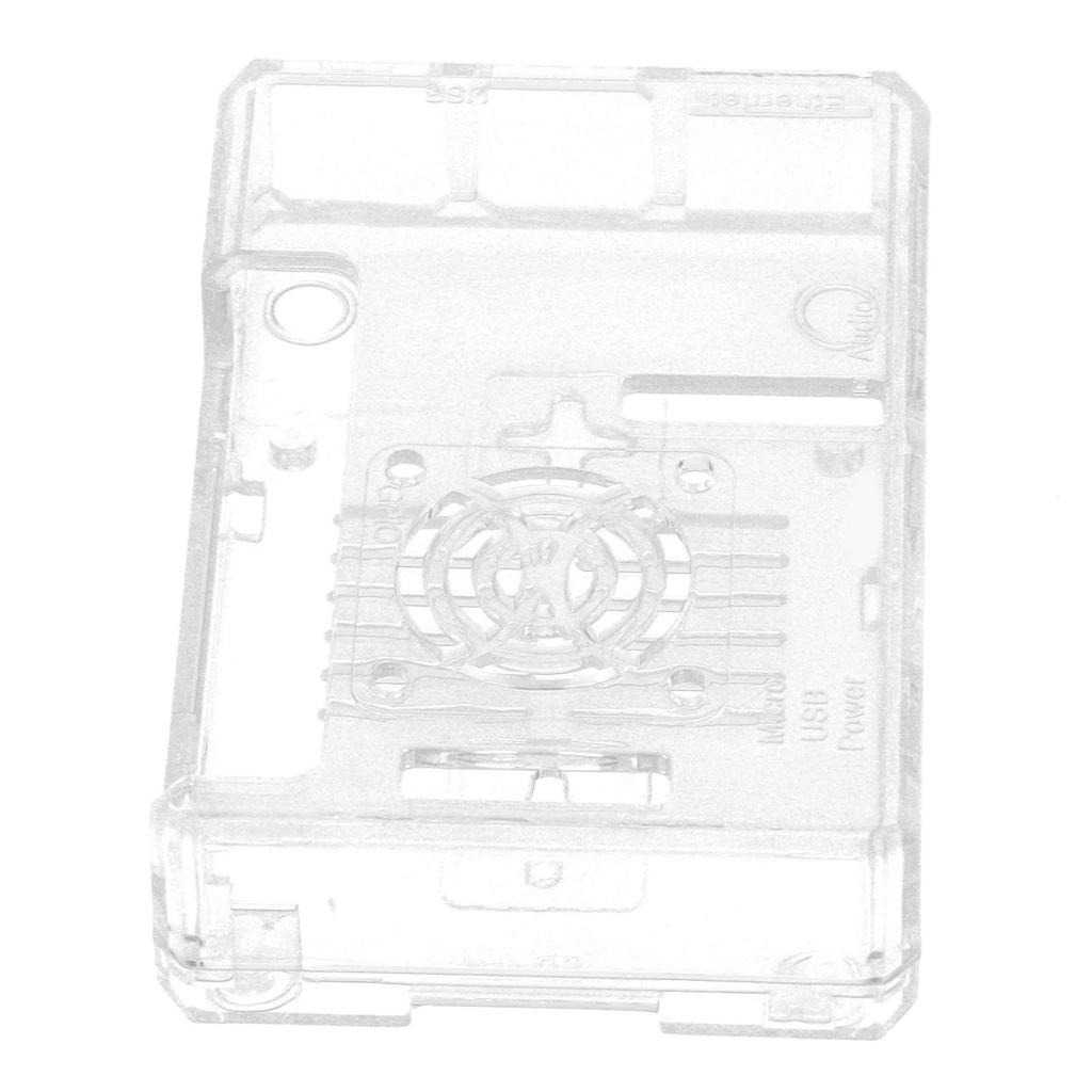 Transparent Case for Raspberry Pi ABS Cover Protective Clear Enclosure Case for Raspberry Pi 3