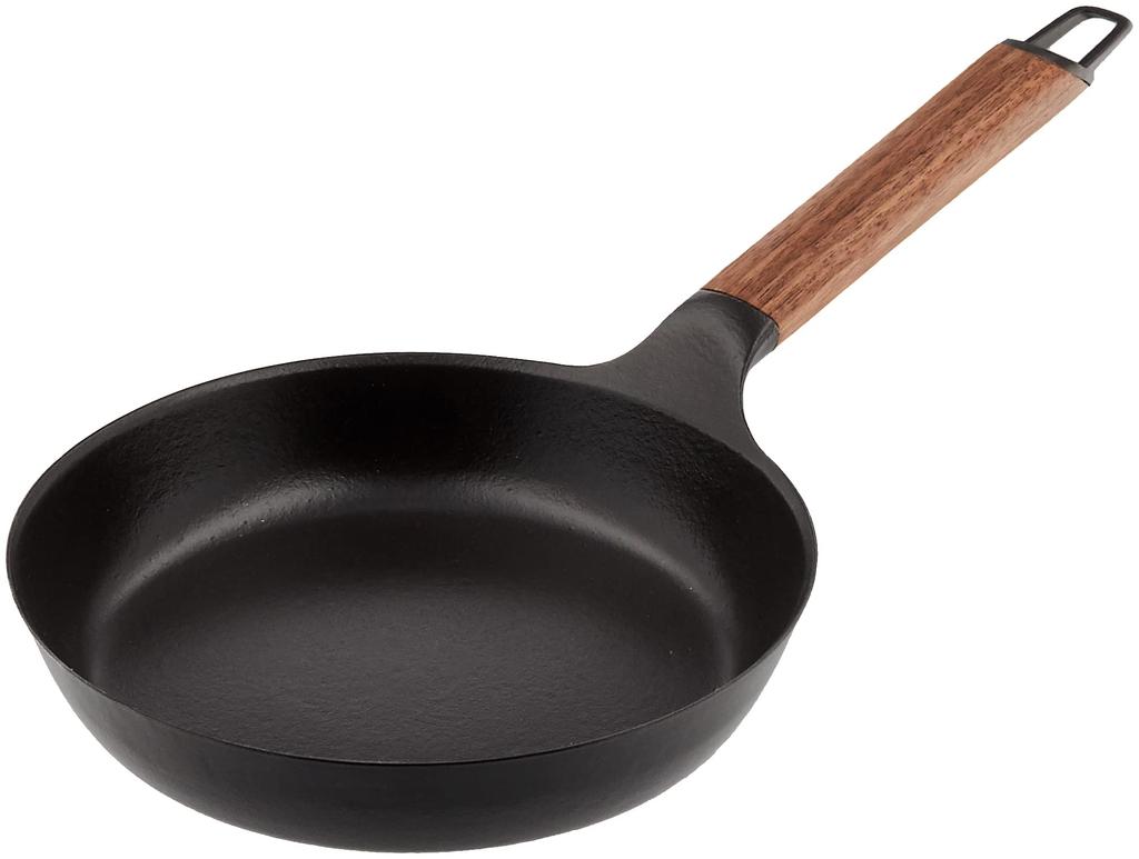 Vermicular Frying Pan 20cm Walnut Compatible Cast Enamel Gas/IH FP20-WN