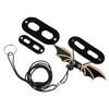 Adjustable Lizard Leash Bearded Dragon Harness Soft for Reptiles Small Pet AnimalsBlack