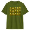 Project Hail Mary Amaze Amaze Amaze T-Shirt Summer Cotton T-Shirts For Men Novelty Casual Tee Shirt Short-Sleeve Aesthetic Tees
