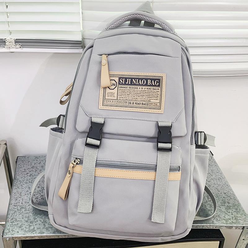 Рюкзак бордового цвета для девочки-ученицы начальной школы, студентки колледжа, ученика старшей школы, ученика средней школы