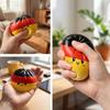 85 см ПУ Паровая булочка Игрушка для снятия стресса Мягкая упругая Сенсорная Фиджет Дизайн Флага Портативная Для Детей Взрослых Декор Стола Подарок