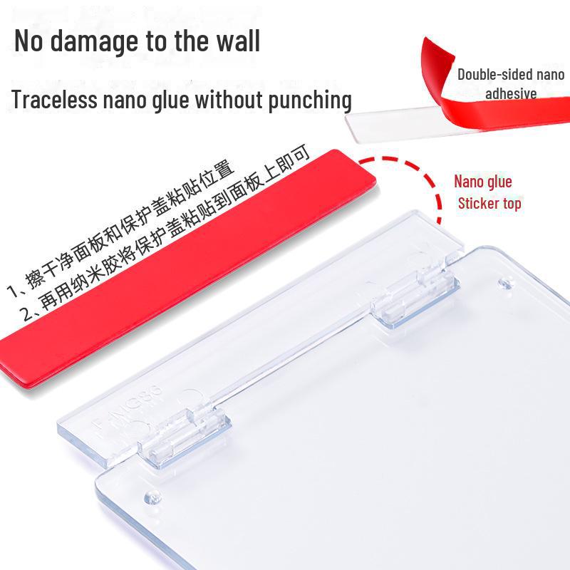 Умный термостат с защитой от пыли и прикосновений для центрального кондиционирования и напольного отопления