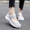 2024 Summer Breathable Fly-woven Mesh Lightweight Casual Women's Shoes Lazy Shoes Student Overshoes Large Size Shoes Women
